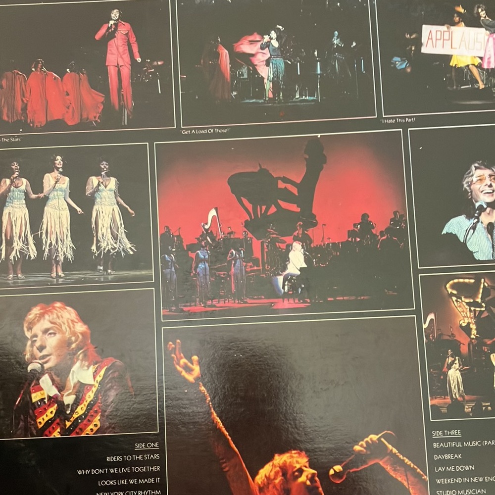 Barry manilow live lp - Picture 2 of 2